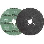 Δίσκος φίμπερ μαύρος 125 mm Morris