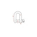 Ναυτικό κλειδί ελαφριού τύπου γαλβανιζέ