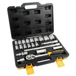 Σετ καρυδάκια CrV 1/2'' 22 τεμ FF Group