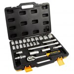 Σετ καρυδάκια CrV 1/2'' 26 τεμ FF Group