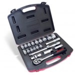 Σετ καρυδάκια CrV 1/2'' 22 τεμαχίων Benman