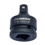 Αντάπτορας αέρος CrMoV Benman 3/4'' Θηλυκό → 1/2'' Αρσενικό