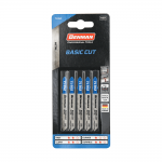 Σετ πριονόλαμες Basic Cut T118Α για μέταλλο Benman (5 τεμ)