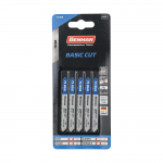 Σετ πριονόλαμες Basic Cut Τ118Β για μέταλλο Benman (5 τεμ)