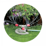 Ψεκαστήρας ποτίσματος περιστροφικός με βάση και συστολή Benman