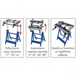 Πάγκος εργασίας με αλουμινένιο ανακλινόμενο τραπέζι Bülle 47611