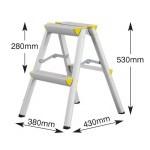 Καβαλέτο αλουμινίου Bülle KA 2