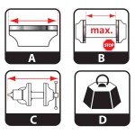 Ατσάλινη μέγγενη Bülle basic