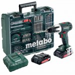 Σετ κρουστικό δραπανοκατσάβιδο μπαταρίας Metabo SB 18 LΤ κινητό συνεργείο