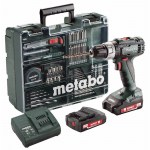 Σετ δραπανοκατσάβιδο μπαταρίας Metabo BS 18 L