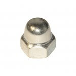 Περικόχλια (παξιμάδια) εξάγωνα τυφλά DIN 1587 8.8 γαλβανιζέ